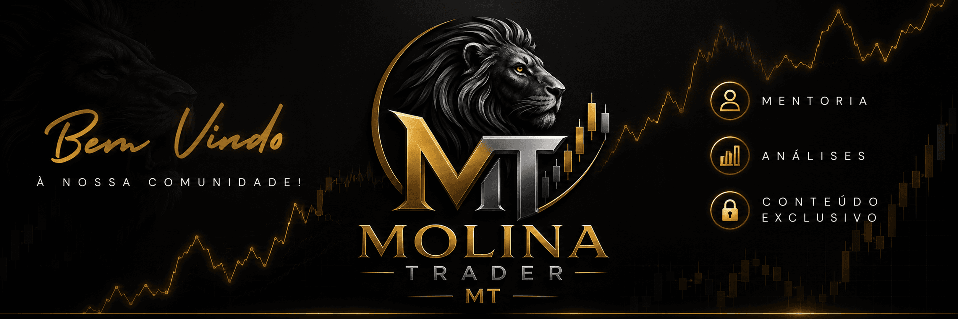 Bem-vindo à comunidade Molina Trader